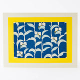 Woodblock Print | Tsukigusa (Tsuyugusa) | Created by Sugiko Harada | Kyoto Intaria Art | Chikushindo Chikushindo