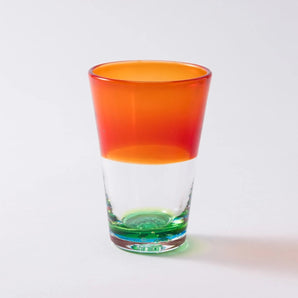 ビアグラス - 残波の夕日 | 琉球ガラス タンブラー | 沖縄 RYUKYU GLASS WORKS 海風 RYUKYU GLASS WORKS 海風