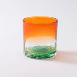 ロックグラス - 残波の夕日 | 琉球ガラス タンブラー | 沖縄 RYUKYU GLASS WORKS 海風 RYUKYU GLASS WORKS 海風
