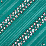 Wind Bath Mat 90cm | Take Hisayume Two Four Leaf and Poison Oak Green | 100% Cotton | Musubi Musubi