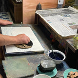 Woodblock Print | Kyoto Time Dancer | Created by Mitsuru Kato | Kyoto Interior Art | Takenado Takenado