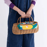 Wind Bath Towel 70cm | Bamboo Cotton / Green | Aqua Drop (Water Repellent) - Adeline Klam | Poliestel | Musubi Musubi