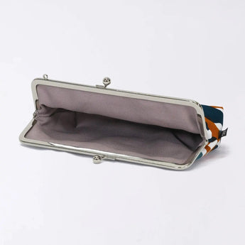 Gamaku (horizontal type / small) | Matsukawa | Hand-dyed raw fabric Umbrella cloth 100% cotton Japanese wallet pouch wallet pouch Made in Japan | Kyoto artisan craftsmanship 【 Fuwa Market Original 】 Fuwa Market
