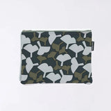 Flat pouch | Ginkgo leaves | Hand-dyed fabric, umbrella cloth, 100% cotton, pouch, made in Japan | For your happiness 【 Fuwa Market Original 】 Fuwa Market