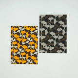 Washi Note | A5 | Silver Birch Bark | Hand-dyed Japanese Paper Note Stationery Made in Japan | Happy Patterns 【 Fuwa Market Original 】 Fuwa Market
