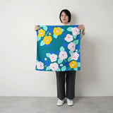 Wind Bath Towel 70cm | Bamboo Cotton / Green | Aqua Drop (Water Repellent) - Adeline Klam | Poliestel | Musubi Musubi